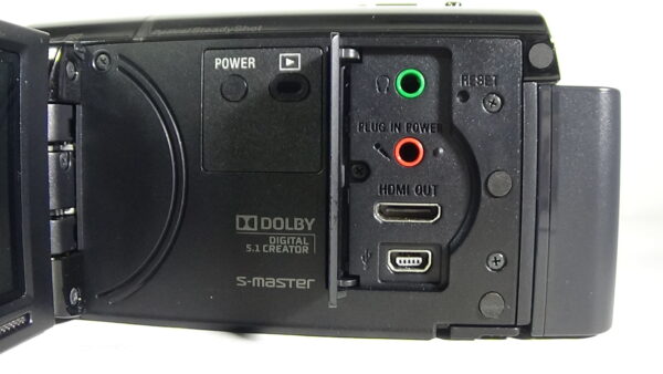 Filmadora sony hdr-xr260 semi profissional Câmera de filmagem para eventos casamentos, festas live - Imagem 4