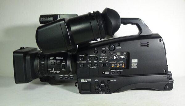 Filmadora panasonic ag-hmc80p barata boa qualidade hdmi limpa entrada de microfone fone de ouvido - Imagem 3