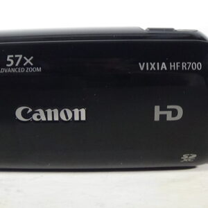 Filmadora canon vixia hf-r700 vídeo semi profissional estabilidade e ergonomia em longas gravações.