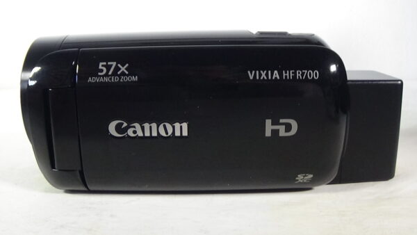 Filmadora canon vixia hf-r700 vídeo semi profissional estabilidade e ergonomia em longas gravações.