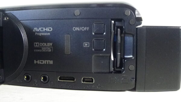 Filmadora canon vixia hf-r700 vídeo semi profissional estabilidade e ergonomia em longas gravações. - Imagem 3