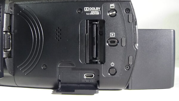Filmadora Sony fdr-ax43 usada simplicidade e qualidade 4k em um corpo compacto.hdmi limpa live jogos - Imagem 4