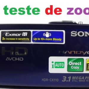Filmadora sony hdr-cx110 semi profissional de alta performance.melhor Preço oferta perfeita