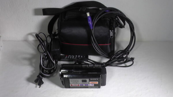 Filmadora sony hdr-pj30 Câmera de vídeo semi profissional usada compacta e com ótima performance. - Imagem 2