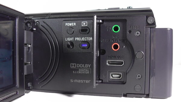 Filmadora sony hdr-pj30 Câmera de vídeo semi profissional usada compacta e com ótima performance. - Imagem 5