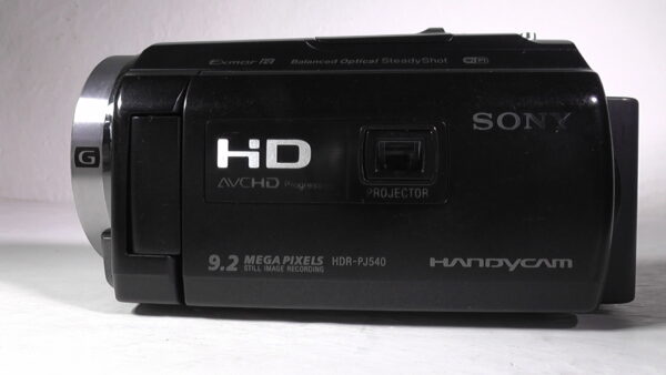 Filmadora sony hdr-pj540 Câmera de vídeo usada com gravação para cenas de alto impacto. igreja jogos - Imagem 3