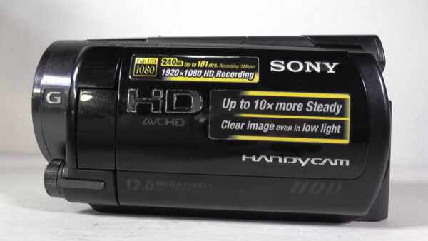 Filmadora sony hdr-xr520 de mão usada, leve e compacta, a companheira perfeita para viagens hdmi - Imagem 5