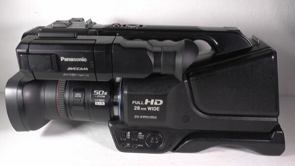 Filmadora panasonic ag-ac8 usada para gravação de palestras: áudio claro e imagem nítida conteúdo