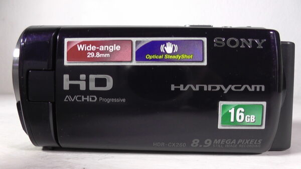 Filmadora sony hdr-cx260 Full HD 1080p usada com preço acessível para quem busca qualidade sem gastar muito. - Imagem 5