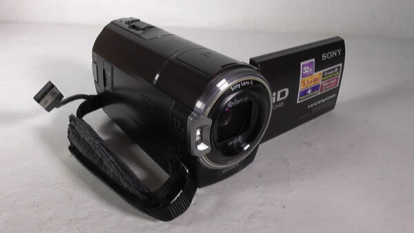 Filmadora sony hdr-cx360 boa para filmagem semi profissional usada com sensor hdmi limpa jogos live - Imagem 2