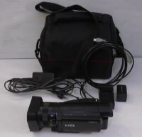 Filmadora sony hdr-sr12 digital agora cabe na sua mão mercado de eventos sociais, robusta e confiável