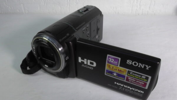 Filmadora sony hdr-cx360 semi profissional usada com gravação para máxima flexibilidade de cores na edição. - Imagem 7