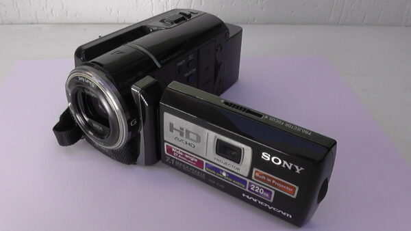 Filmadora sony hdr-pj50 e Câmera de vídeo semi profissional usada para produções hdmi limpa