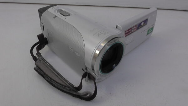Filmadora sony hdr-cx260 e Câmera de vídeo usada com tela LCD de alta resolução precisão na imagem. - Imagem 9
