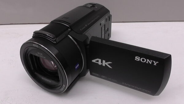 Filmadora Sony fdr-ax43 4K  seminova: compacta, com foco ultrarrápido e fluxo de trabalho 4k. - Imagem 4