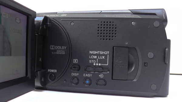 Filmadora sony hdr-xr520 de filmagem usada com gravação para filmar por muitas horas - Imagem 3