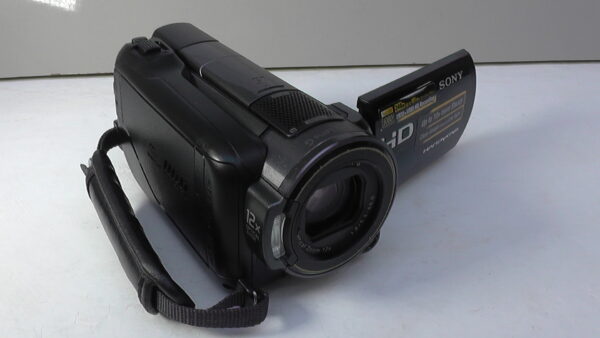 Filmadora sony hdr-xr520 de filmagem usada com gravação para filmar por muitas horas - Imagem 4