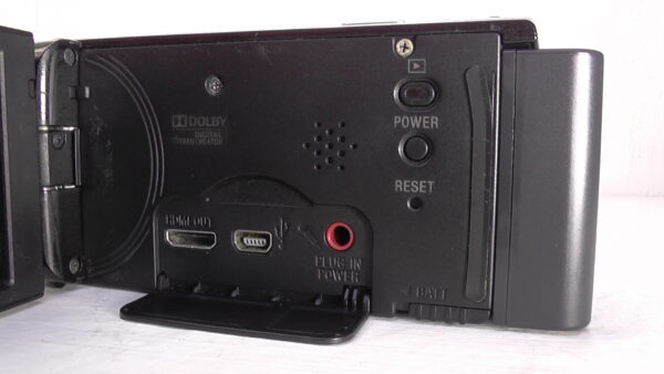 filmadora sony hdr-cx260 usada para transmissão ao vivo barata, com saída HDMI limpa e Full HD. - Imagem 5