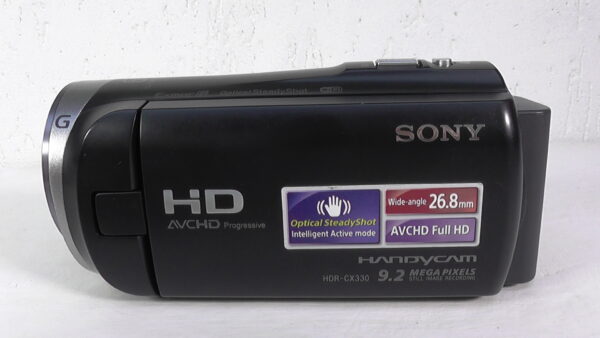 Filmadora sony hdr-cx330 semi profissional usada e Câmera de filmagem digital Full HD 1080 - Imagem 3