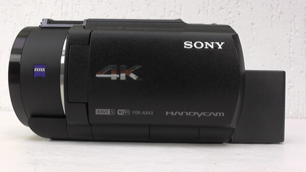 Filmadora sony 4k fdr-ax43 e Câmera de vídeo semi profissional usada para conexões de longa distância. - Imagem 4
