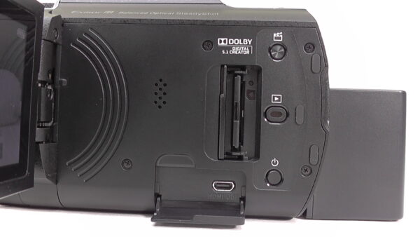 Filmadora sony 4k fdr-ax43 e Câmera de vídeo semi profissional usada para conexões de longa distância. - Imagem 5