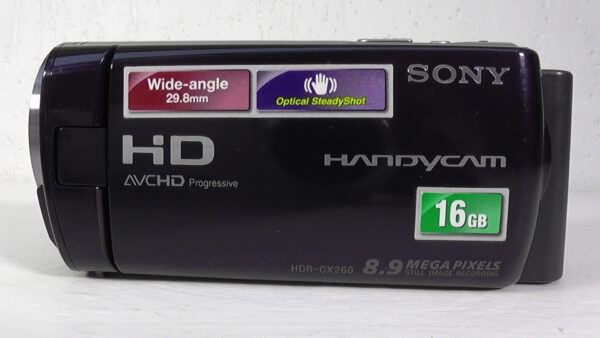 filmadora sony hdr-cx260 seminova para youtubers que buscam qualidade de imagem semi profissional - Imagem 3