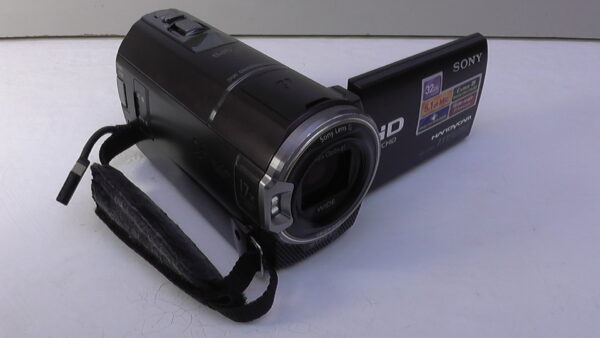 Filmadora sony hdr-cx360 semi profissional usada com sensor CMOS para um desempenho melhor em baixa luz. - Imagem 6