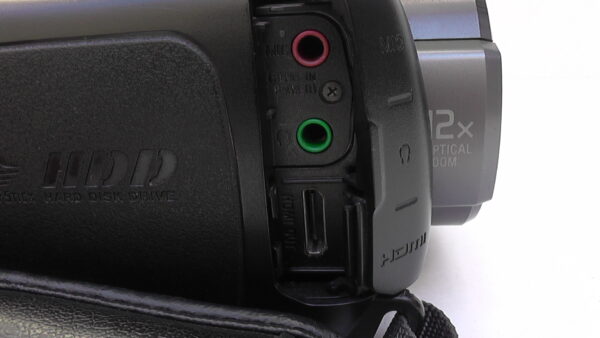 Filmadora sony hdr-sr12 semi profissional usada seminova análise da melhor hdmi limpa - Imagem 3