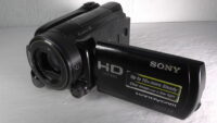filmadora sony hdr-xr520 usada com o melhor sistema de estabilização de imagem do mercado.