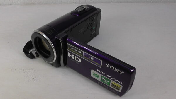 Filmadora sony hdr-cx110 usada e Câmera fotográfica seminova capture fotos enquanto grava vídeos