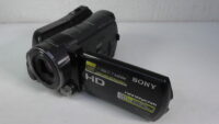 Filmadora Sony hdr-sr11 e câmera com lentes para vlogs e vídeos criativos igrejas eventos jogos