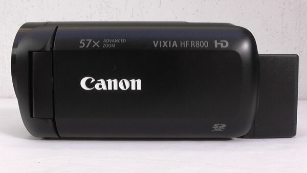 Filmadora canon hf-r800 Câmera de vídeo usada para transmissões ao vivo diretas e seguras. - Imagem 3