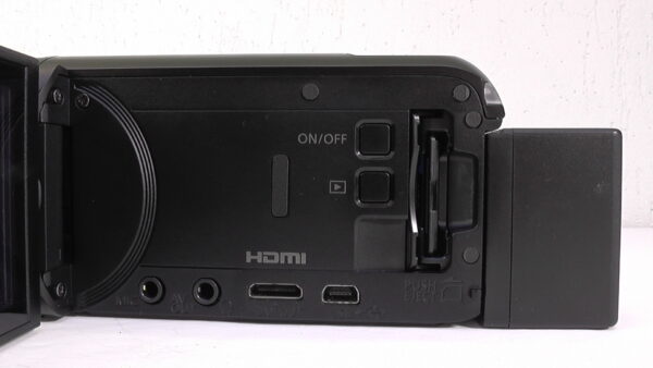 Filmadora canon hf-r800 Câmera de vídeo usada para transmissões ao vivo diretas e seguras. - Imagem 4
