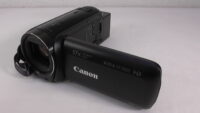 Filmadora canon hf-r800 Câmera de vídeo usada para transmissões ao vivo diretas e seguras.
