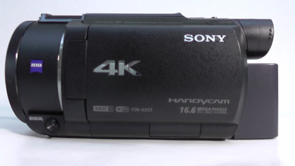 Filmadora sony fdr-ax53 4k e Câmera de vídeo a nova geração de filmadoras 4K entusiastas criadores. - Imagem 4