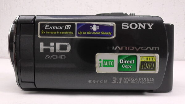 Filmadora sony hdr-cx115 e Câmera de filmagem semi profissional hdmi limpa live igreja futebol - Imagem 4