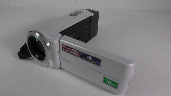 Filmadora sony hdr-cx260 semi profissional para uma gradação de cor de nível fantastico