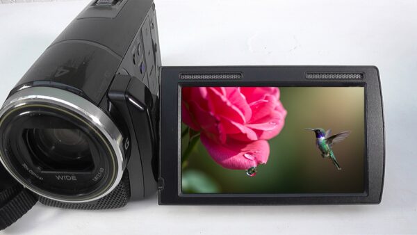 Filmadora sony hdr-pj10 para documentar a natureza, com zoom potente e corpo resistente live hdmi - Imagem 8