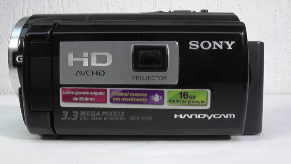 Filmadora sony hdr-pj10 para documentar a natureza, com zoom potente e corpo resistente live hdmi - Imagem 3
