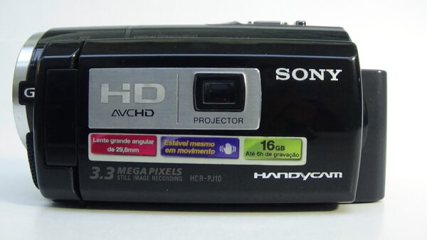 Filmadora sony hdr-pj10 para produções independentes a melhor opção de custo-benefício barata e boa.