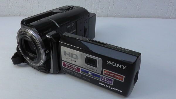 Filmadora sony hdr-pj50 e Câmera de vídeo com sensor a porta de entrada para o universo semi profissional