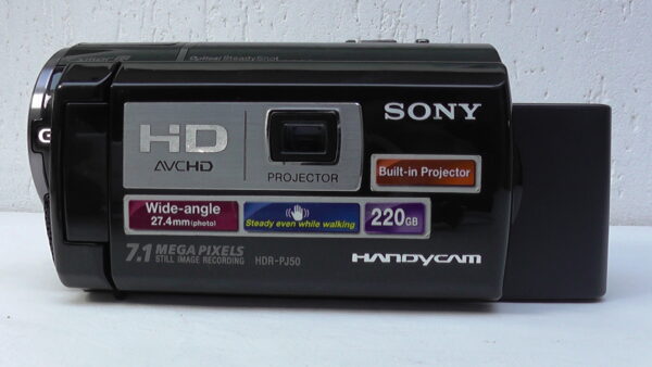 Filmadora sony hdr-pj50 e Câmera de vídeo com sensor a porta de entrada para o universo semi profissional - Imagem 4