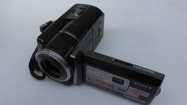 filmadora sony hdr-pj50 com sapata inteligente Full HD usada com a melhor autonomia de bateria