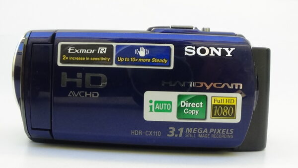 Filmadora Sony hdr-cx110 Handycam Câmera de filmagem de alta resolução para filmar hdmi limpa live - Imagem 4