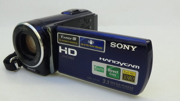 Filmadora Sony hdr-cx110 Handycam Câmera de filmagem de alta resolução para filmar hdmi limpa live
