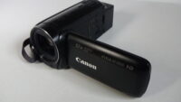 Filmadora canon hf-r800 e Câmera de filmagem semi profissional sincronização em estúdios de TV