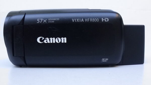 Filmadora canon hf-r800 foco por detecção de face  com design resistente a poeira e umidade - Imagem 3