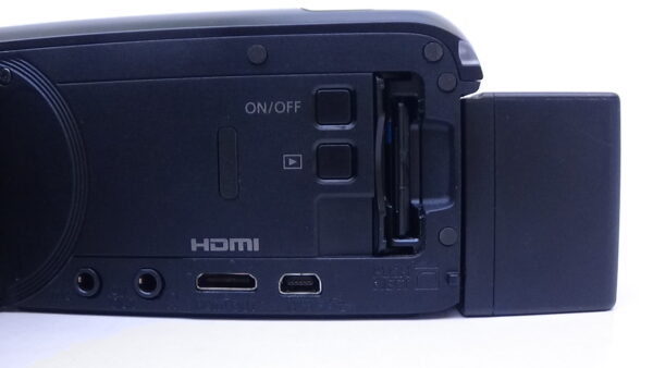 Filmadora canon hf-r800 foco por detecção de face  com design resistente a poeira e umidade - Imagem 5