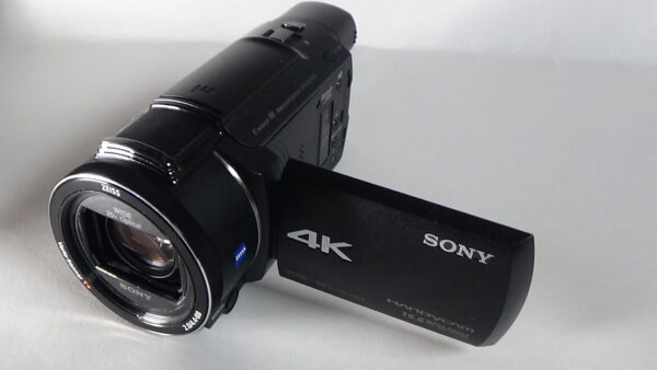 Filmadora sony fdr-ax53 Câmera de vídeo compacta e com sensibilidade incrível. hdmi limpa live