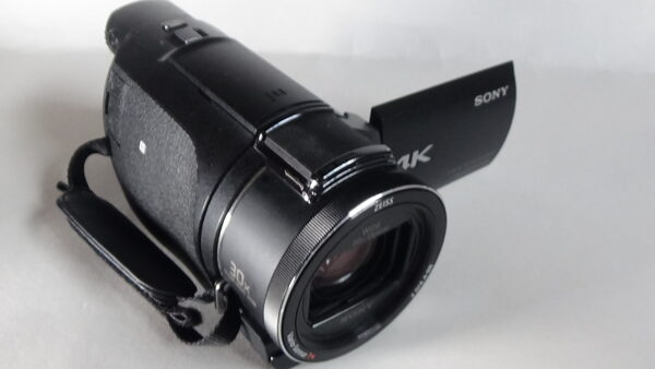 Filmadora sony fdr-ax53 Câmera de vídeo compacta e com sensibilidade incrível. hdmi limpa live - Imagem 7